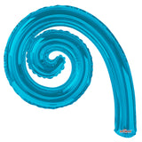 SC Kurly Spiral Turquoi Blue