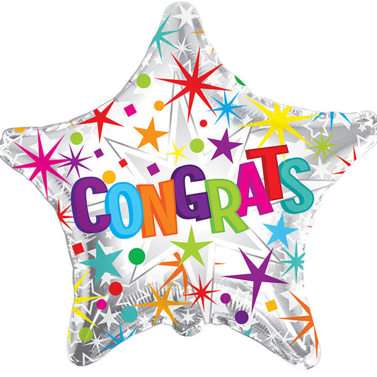 BV Congrats White Star