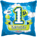 Globos de cumpleaños para niño de 1er año en Puerto Rico
