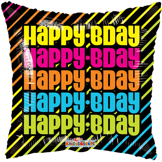 PR Muchos cumpleaños GB Neón