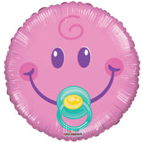 Chica de relaciones públicas con cara feliz Gellibean