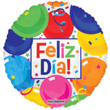 PR ESP Feliz Dia Globos Coloridos Gb