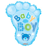 PR Forma del pie del bebé niño GB