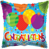 BV Congratulations Patterned Balloons