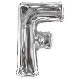 SC Letter F Silver Shape
