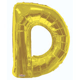 SC Letter D Gold Shape