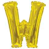 SC Letter W Gold Shape