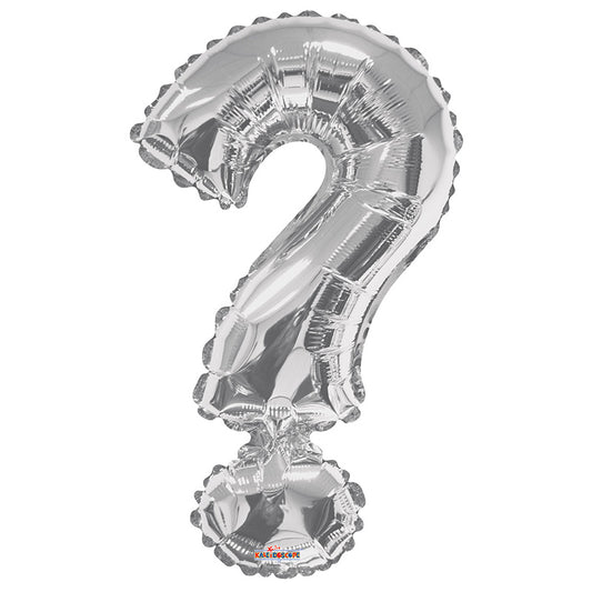SC Question Symbol Silver Shape