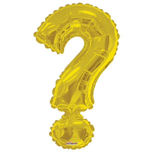 SC Question Symbol Gold Shape