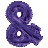 Símbolo de ampersand SC forma púrpura