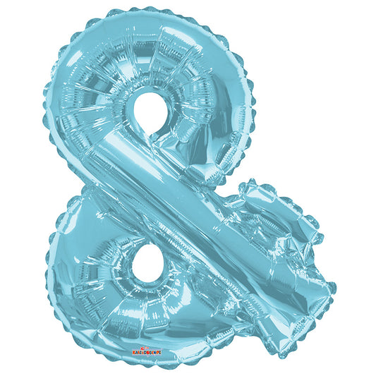 SC Ampersand Symbol Light Blue Shape
