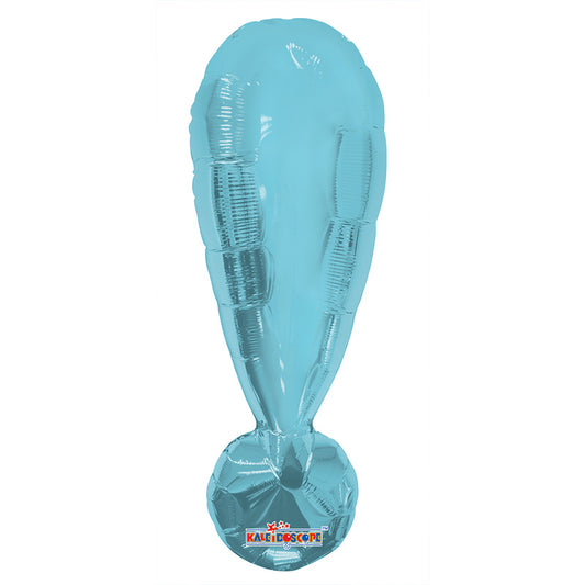 SC Exclamation Point Light Blue Shape