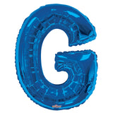 Letra G de SC, forma azul real