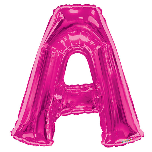 Letra A magenta