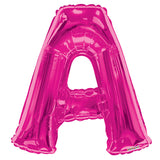Letra A magenta