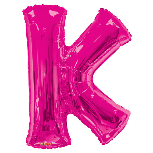 Letra K magenta