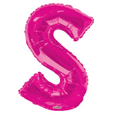 Letra S magenta