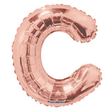 SC Letter C Rose Gold Shape