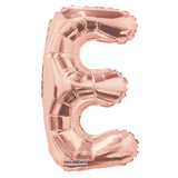 SC Letter E Rose Gold Shape