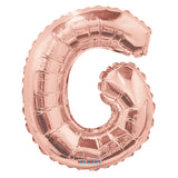 SC Letter G Rose Gold Shape