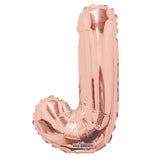 SC Letter J Rose Gold Shape