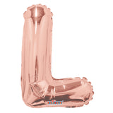 SC Letter L Rose Gold Shape