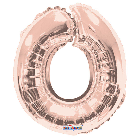 SC Letter O Rose Gold Shape