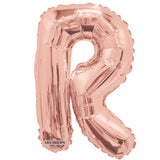SC Letter R Rose Gold Shape