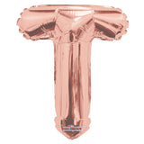 SC Letter T Rose Gold Shape