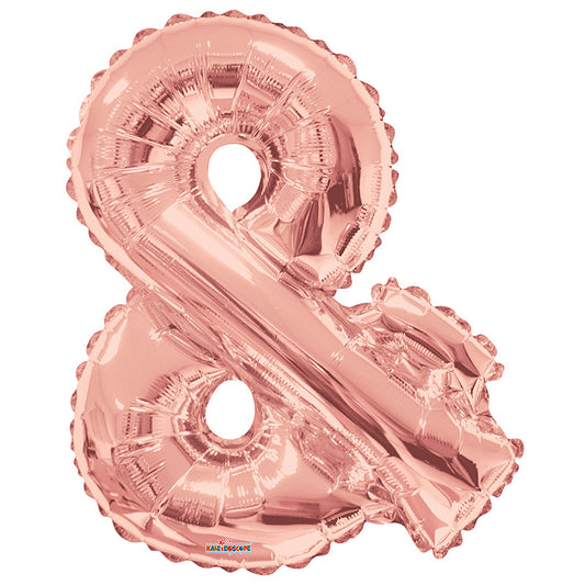 SC Ampersand Rose Gold Shape