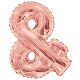 SC Ampersand Rose Gold Shape