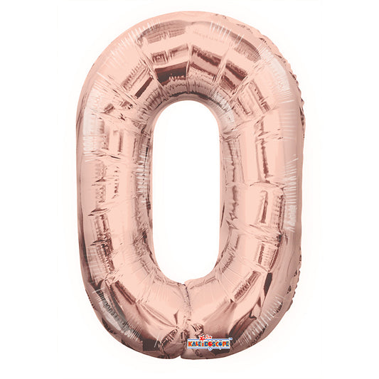 SC Number 0 Rose Gold Shape