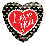 PR Golden Hearts I Love You