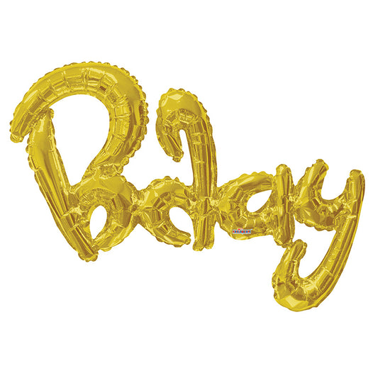 SC Gold Bday Script Shape