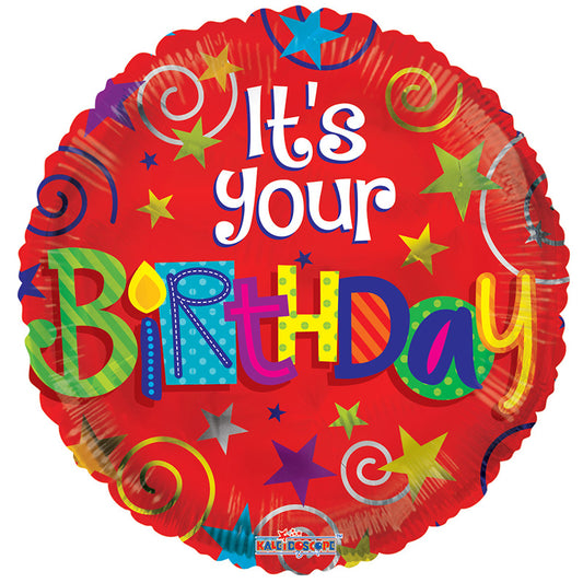 BV Es tu cumpleaños Rojo