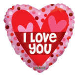 BV Te amo con dos corazones