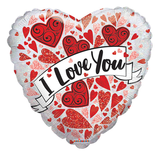 Pancarta holográfica PR Love You