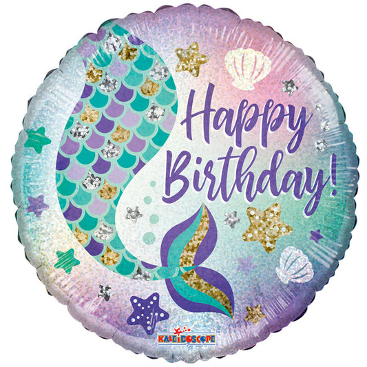 Sirena holográfica de cumpleaños de relaciones públicas