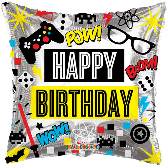 Geek de cumpleaños de relaciones públicas