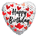 Corazones de amor de cumpleaños de PR