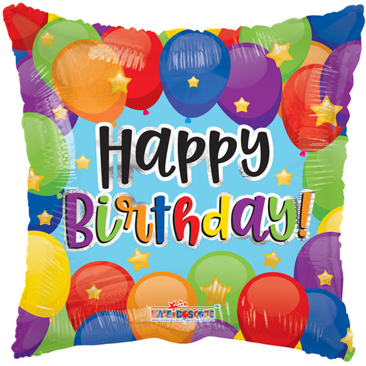 Cumpleaños de PR con muchos globos