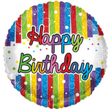 BV Birthday Prismatic Lines