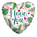 W PR Corazones y hojas de amor
