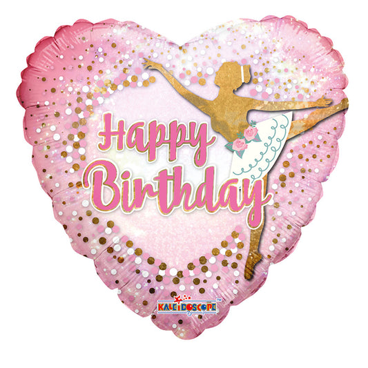 Bailarina holográfica de cumpleaños de relaciones públicas