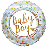 Anillo PR para bebé niño y corazones holográficos