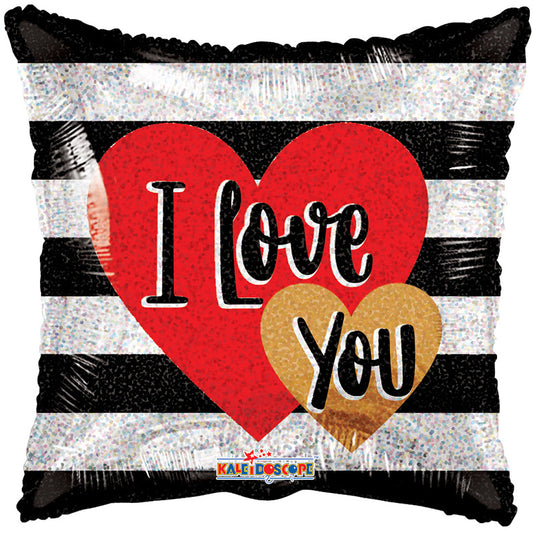 PR Ily Hearts And Lines Holographic