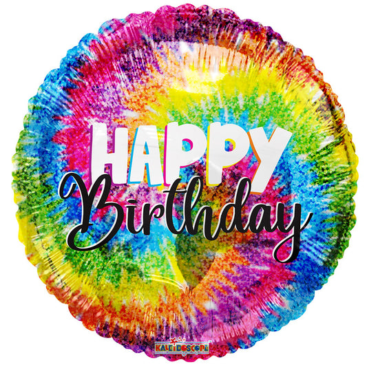 Holográfico de cumpleaños genial de relaciones públicas