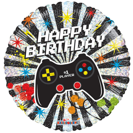 PR Cumpleaños Gammer Holográfico