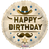 Vaquero de cumpleaños de relaciones públicas