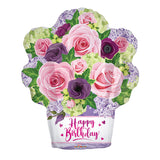 Cesta de flores de cumpleaños PR